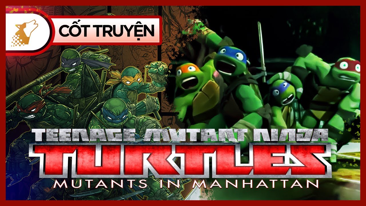 Cốt Truyện Game Teenage Mutant Ninja Turtles: Mutants In Mahattan | Ninja  Rùa | Maximon